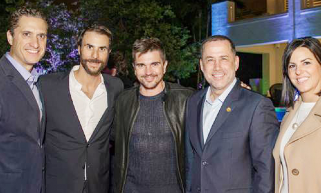 Juanes y Ben Silverman 
