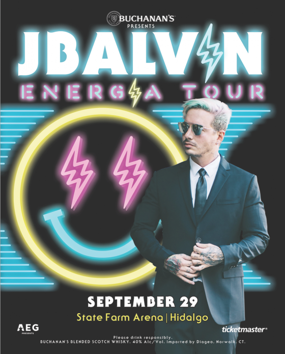 Cartel de J BALVIN - ENERGIA TOUR